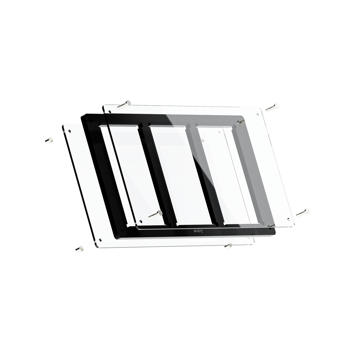 3 Slots Graded Card Display Frame