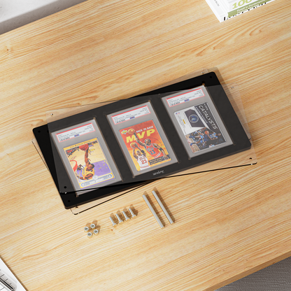 3 Slots Graded Card Display Frame