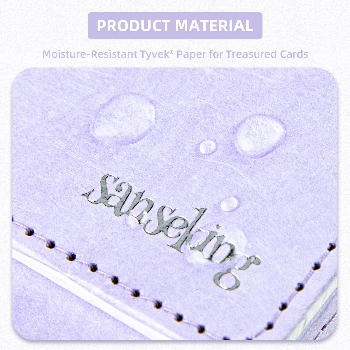 TCG Deck Box Fits 100+ yvek® (Vertical,Light Purple)