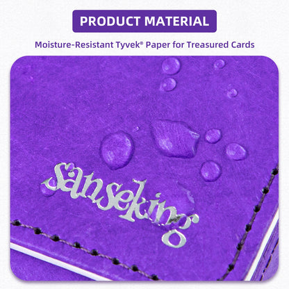 TCG Deck Box Fits 100+ yvek® (Horizontal,Purple)