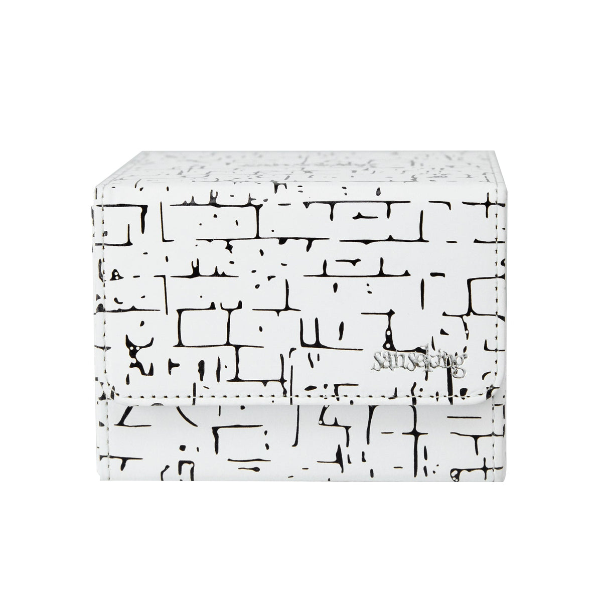Pyramic Deck Box - White (Includes 3 Dividers)