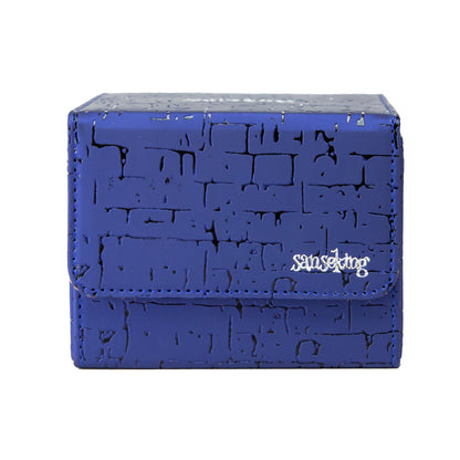 Pyramic Deck Box - Blue (Includes 3 Dividers)