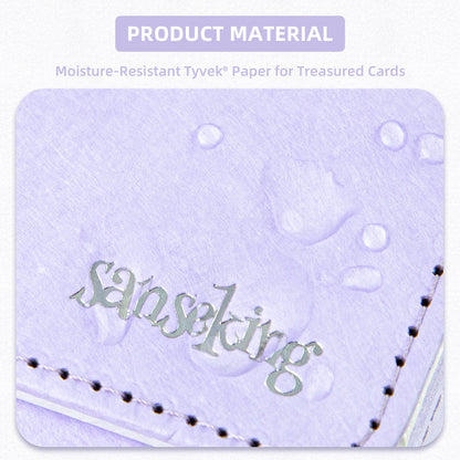 TCG Deck Box Fits 100+ yvek®  (Horizontal,Light Purple)