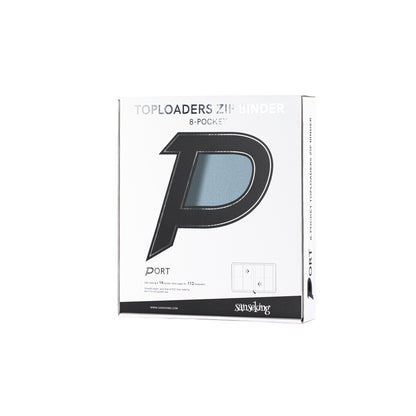 Toploader Zipper Binder - PORT 03