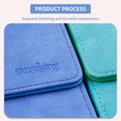 Leather Deck Box for TCG (Vertical,Light Blue)