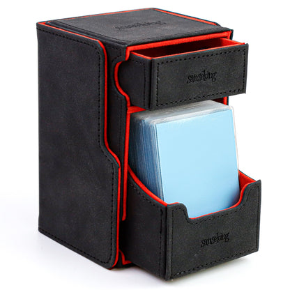 Double-Layer Deck Box – Black
