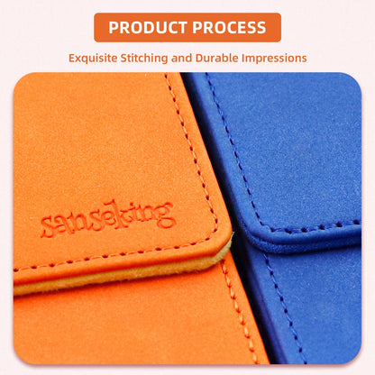 Leather Deck Box for TCG (Vertical,Orange)