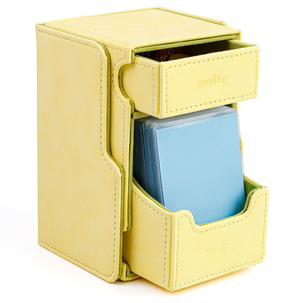Double-Layer Deck Box – Yellow