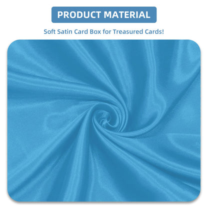Satin Deck Box Fits 100+ (Light Blue)