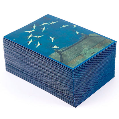 The Auspicious Crane Art Sleeves 3 Packs (Horizontal, Vertical)