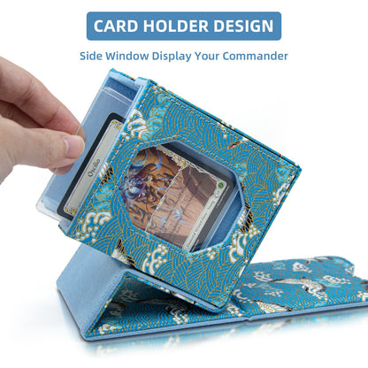 Satin Deck Box Fits 100+ (Light Blue)