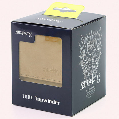 Leather Deck Box for TCG (Vertical,Brown)