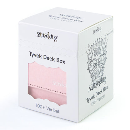 TCG Deck Box Fits 100+ yvek® (Vertical,Pink)