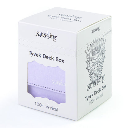 TCG Deck Box Fits 100+ yvek® (Vertical,Light Purple)