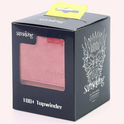 Leather Deck Box for TCG (Vertical,Red)