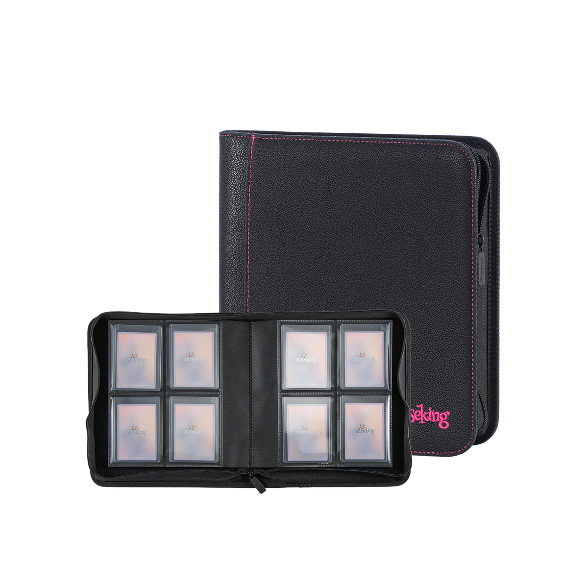 4/9 Pocket PU Toploader Binder