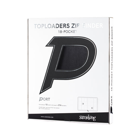 Toploader Zipper Binder - PORT 01