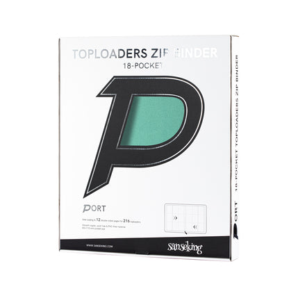 Toploader Zipper Binder - PORT 02