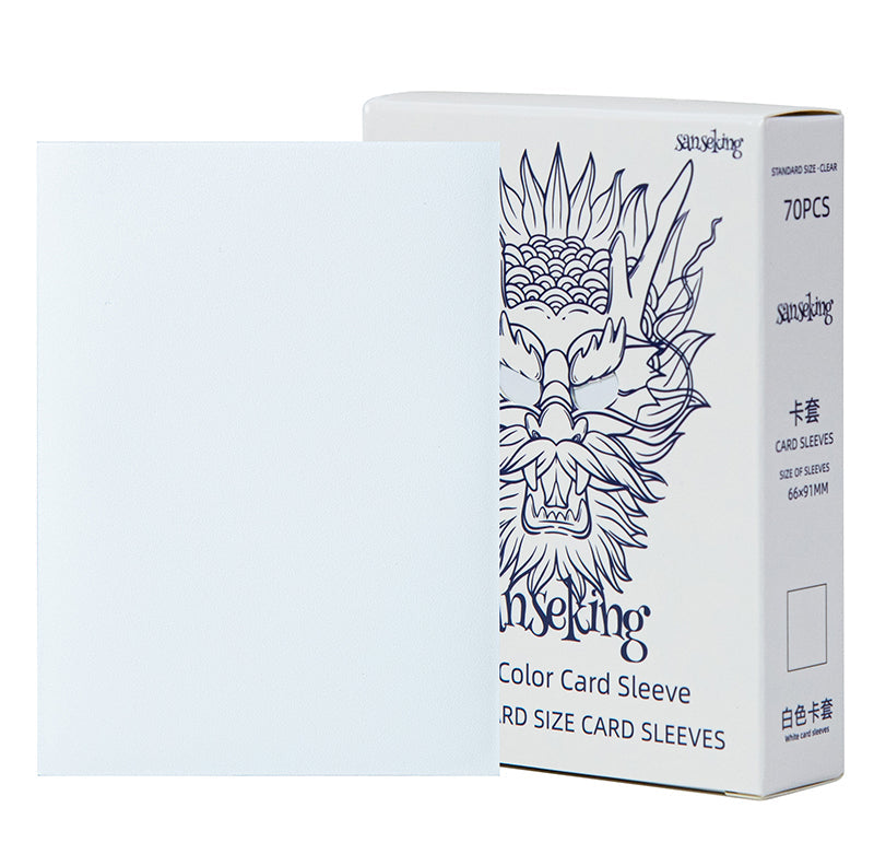 White Dragon TCG Sleeves 70pcs