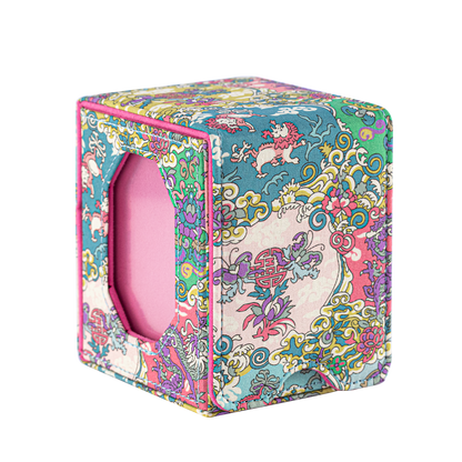 Auspicious Prosperity Brocade Deck Box
