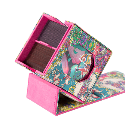 Auspicious Prosperity Brocade Deck Box
