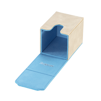 Color-Block Pu Deck Box Blue with 1 Divider