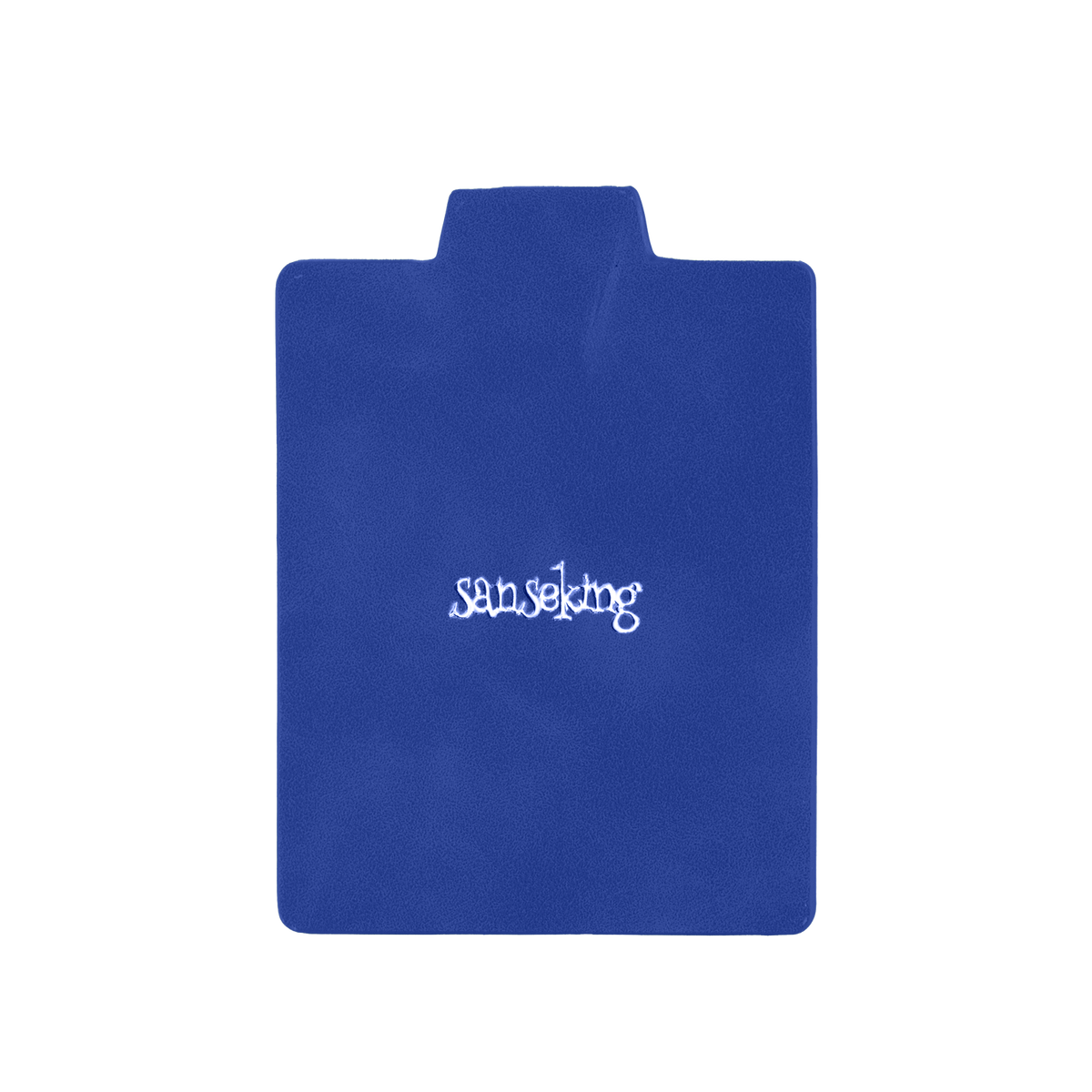Color-Block Pu Deck Box Dark Blue with 1 Divider