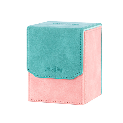 Color-Block Pu Deck Box Mint Green with 1 Divider