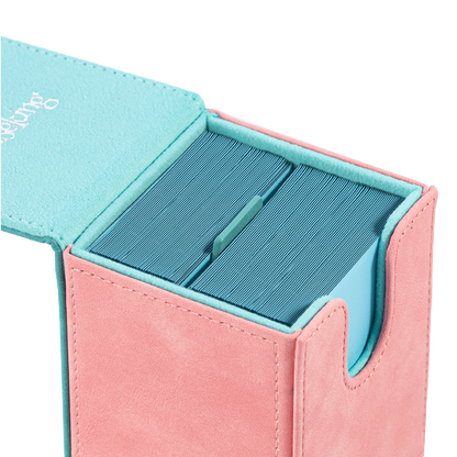 Color-Block Pu Deck Box Mint Green with 1 Divider