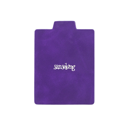 Color-Block Pu Deck Box Purple with 1 Divider