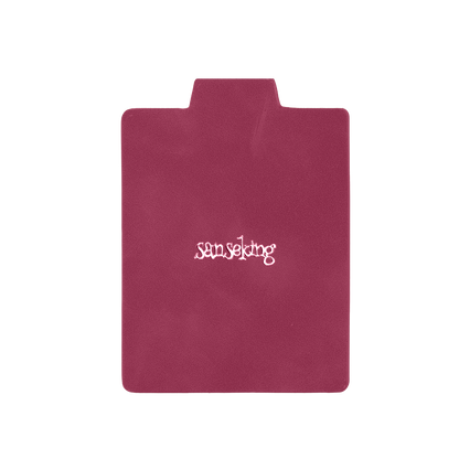 Color-Block Pu Deck Box Red with 1 Divider