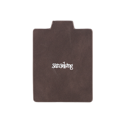 Color-Block Pu Deck Box Brown with 1 Divider