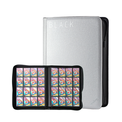 16-Pocket Premium Zip Binder - 1088 Pockets (Silver)