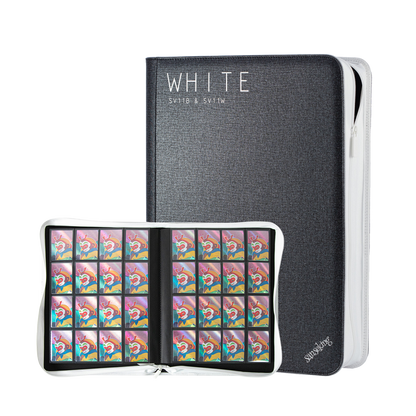 16-Pocket Premium Zip Binder - 1088 Pockets (Black)