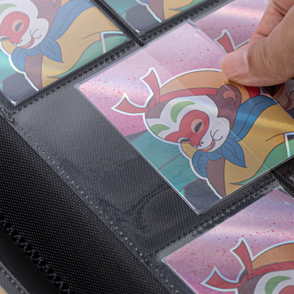 16-Pocket Premium Zip Binder - 1088 Pockets (Black)