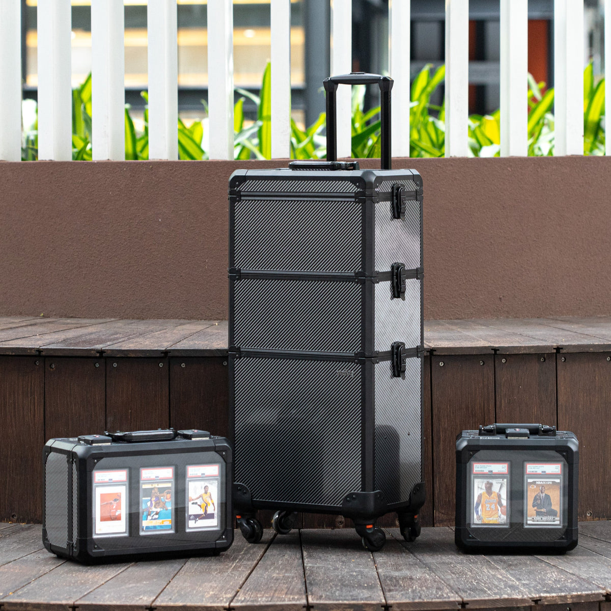 ExpoRoller 4-Tier Graded Card Display Trolley Case