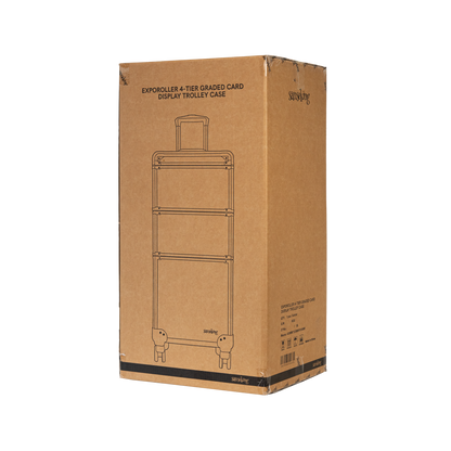ExpoRoller 4-Tier Graded Card Display Trolley Case