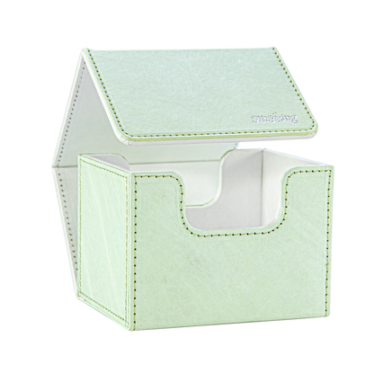 TCG Deck Box Fits 100+ yvek®  (Horizontal, Mint Green)