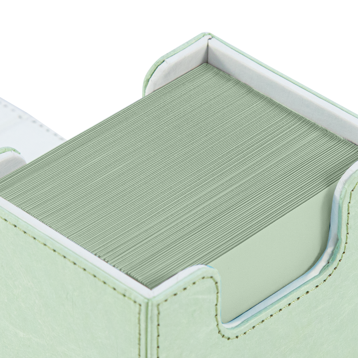 TCG Deck Box Fits 100+ yvek®  (Horizontal, Mint Green)
