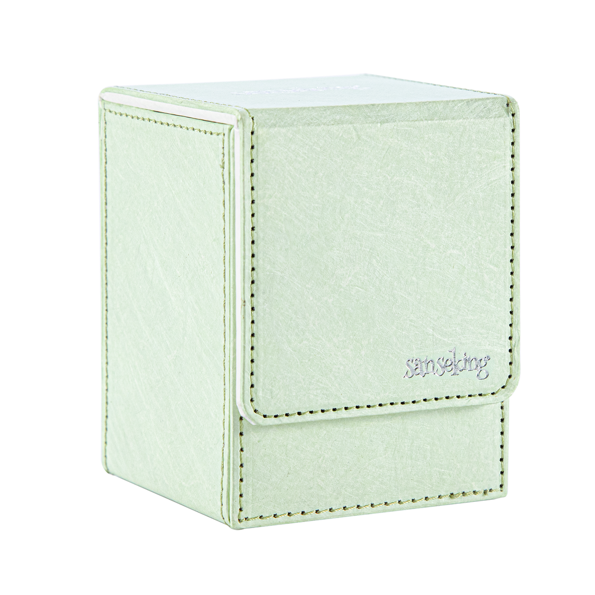 TCG Deck Box Fits 100+ yvek® (Vertical, Mint Green)