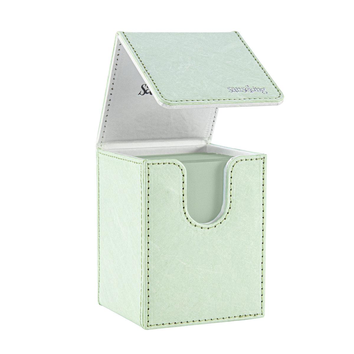 TCG Deck Box Fits 100+ yvek® (Vertical, Mint Green)