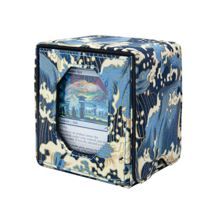 Satin Deck Box Fits 100+DND (Blue)