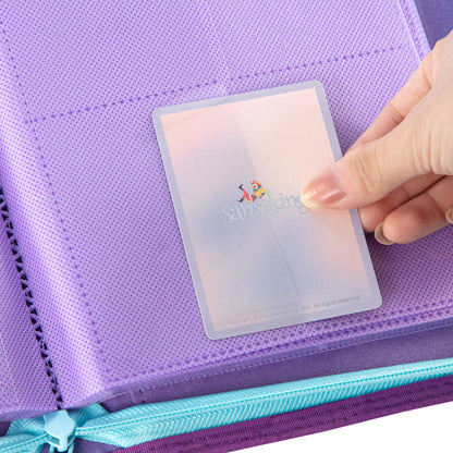 AXIS-06 4/9/12-Pocket Purple Trading Card Binder