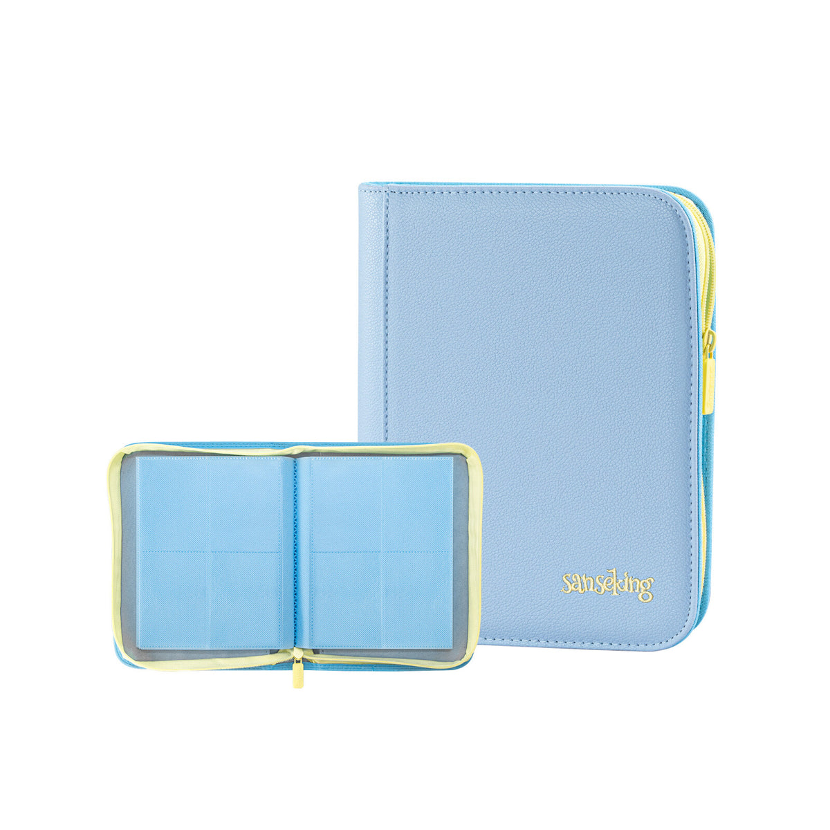 AXIS-06 4/9/12-Pocket Blue Trading Card Binder