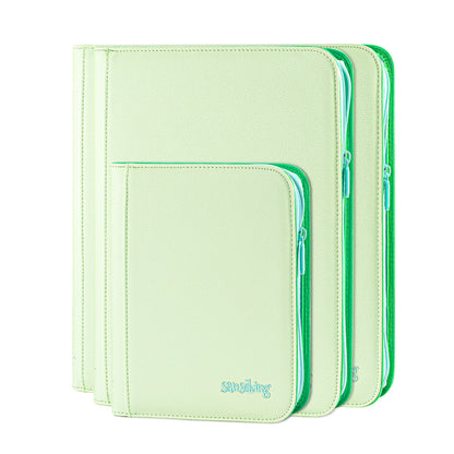 AXIS-06 4/9/12-Pocket Green Trading Card Binder