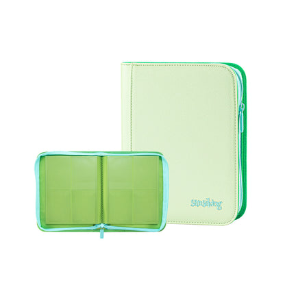 AXIS-06 4/9/12-Pocket Green Trading Card Binder