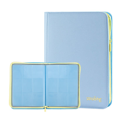AXIS-06 4/9/12-Pocket Blue Trading Card Binder