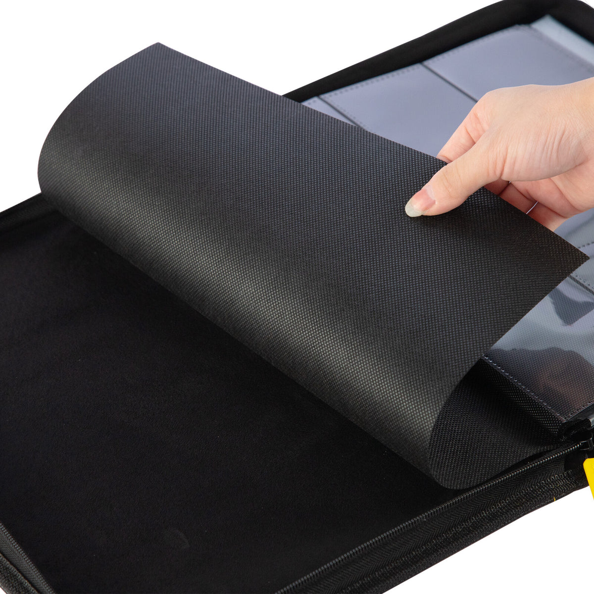 AXIS-01 4/9/12-Pocket Black Trading Card Binder