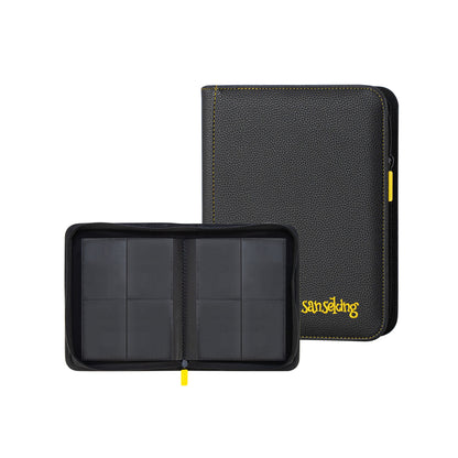 AXIS-01 4/9/12-Pocket Black Trading Card Binder