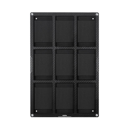 Carbon Fiber Finish Card Display Frame – 4 & 9 Slots
